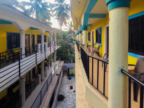 Balkón nebo terasa v ubytování IVON Guest House Arambol