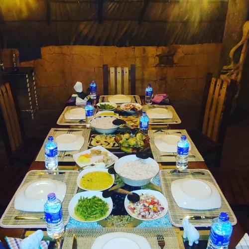Comida en o cerca de este hostal o pensión