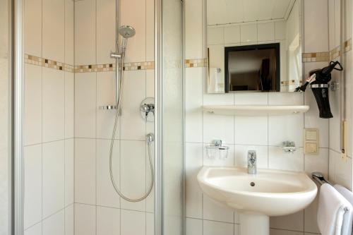Kúpeľňa v ubytovaní Landhotel Wolf-Mertes