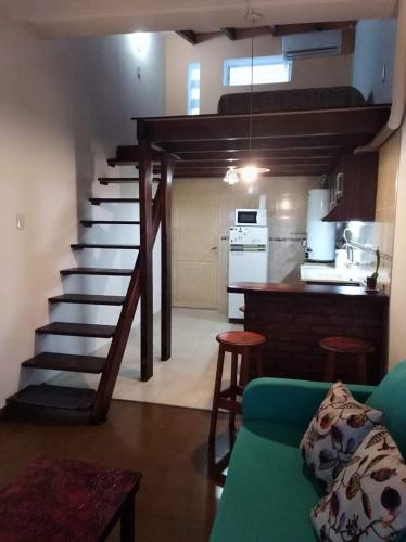 Posezení v ubytování Loft del Centro Mendoza