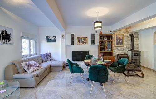 Zona de estar de House of Velebit Adria