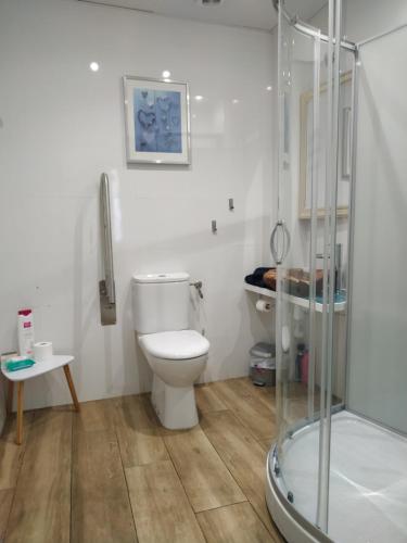 Kúpeľňa v ubytovaní Altozano Room III, Estudió centro de Málaga Gayfriendly, Wi-Fi gratis