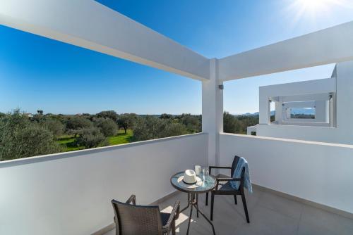 Balkoni atau teres di Domus Oliva Villas