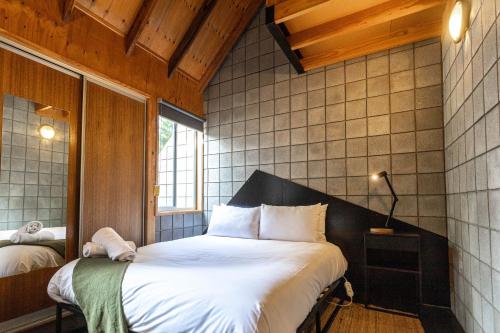 Cama o camas de una habitación en Grampians Getaway