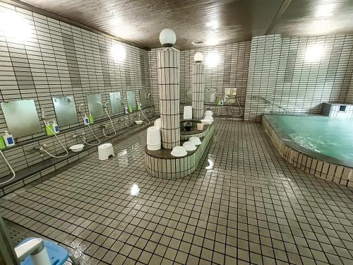 Koupelna v ubytování Hotel Nosegawa