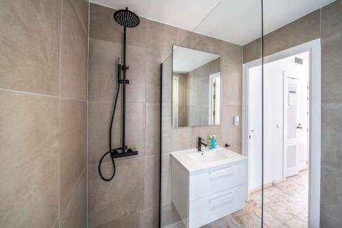Ένα μπάνιο στο Hotel B&B Casa Arena Sevilla
