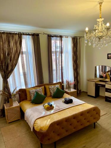 Χώρος καθιστικού στο В САМОМУ ЦЕНТРІ МІСТА, ЗДАЮТЬСЯ В ПОДОБОВУ ОРЕНДУ, АПАРТАМЕНТИ ZONEofCOMFORT