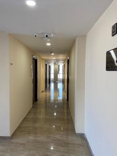 an empty hallway in a building at Dash Hotels - Affordable Luxury in Hyderabad