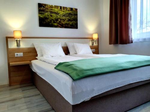 Postel nebo postele na pokoji v ubytování Maya Apartment