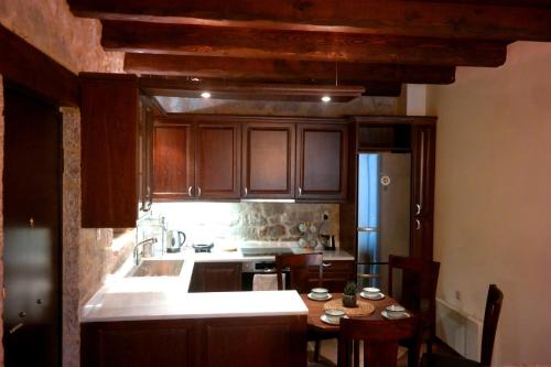 Cucina o angolo cottura di Petradi Residence @ Agoriani-Parnassus