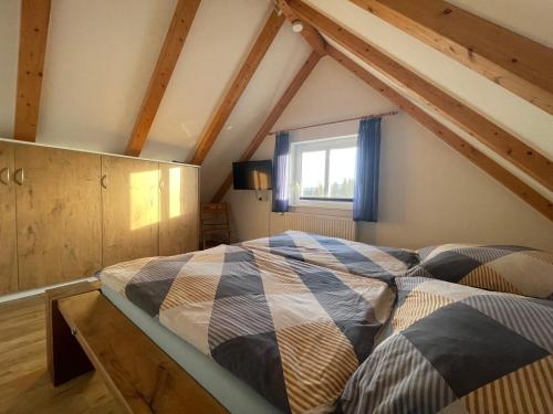 Postel nebo postele na pokoji v ubytování Ferienhaus Maxe, Haus Paula