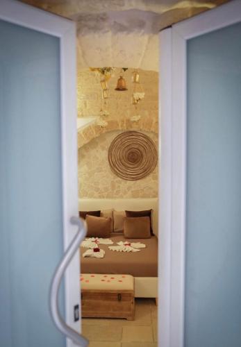 a room with a bed in a room at Loft Le Gemelle in Bari