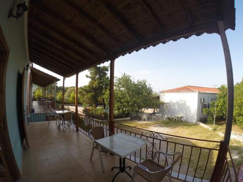 Un balcón o terraza de Paradisos Studios