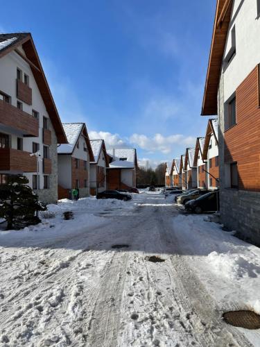Mýto apartmán Poľana during the winter