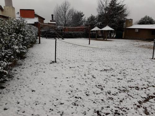 Το Cabañas Ecos del Valle τον χειμώνα