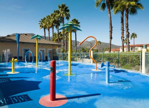 a water park with a playground with a water slide at Hyatt Vacation Club at the Welk, San Diego in Escondido