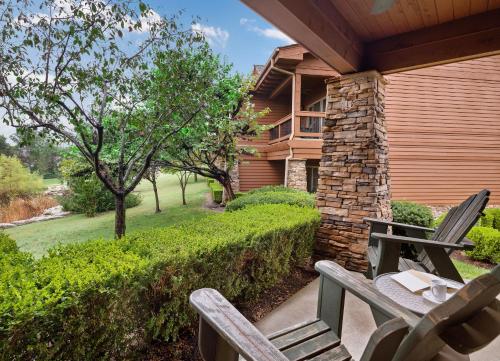 Hyatt Vacation Club at The Lodges at Timber Ridgeにある庭