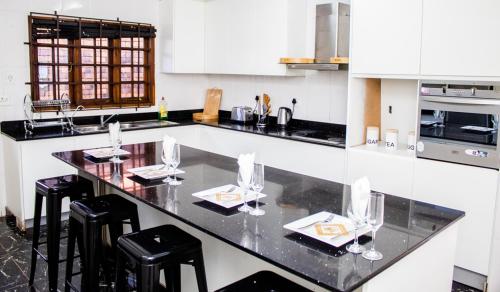 Köök või kööginurk majutusasutuses Erima Lodge