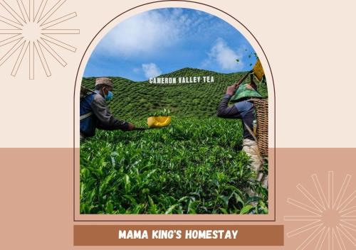 a picture of two people in a field of crops at Mama King’s Homestay@ Palas Horizon in Brinchang
