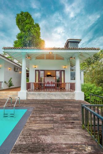 Μπαλκόνι ή βεράντα στο Villa Monarapila