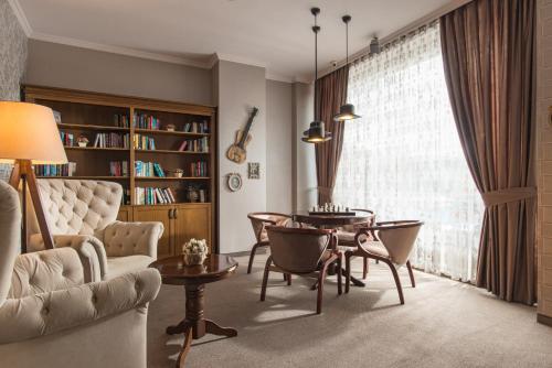 Χώρος καθιστικού στο Hotel & SPA Diamant Residence - All Inclusive