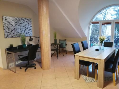 Posezení v ubytování Apartmani Sunset