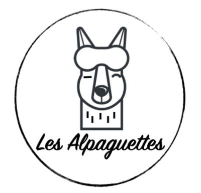 a drawing of a dog in a circle with the words lelez appliances at Roulottes Les Alpaguettes in Saint-Romain-de-Benet