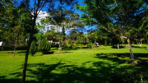 a green park with trees and green grass at LUSHOTO EXECUTIVE LODGE in Lushoto