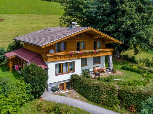 Het gebouw waarin het chalet zich bevindt