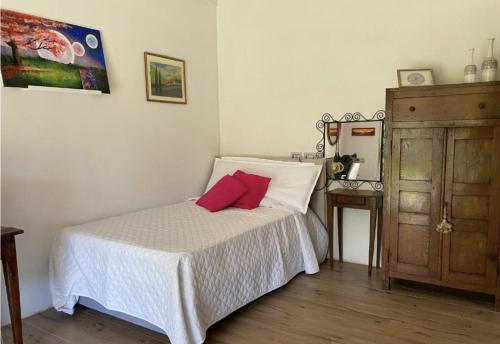 Giường trong phòng chung tại Cammino Nel Verde