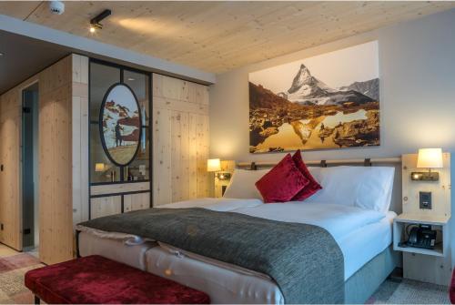 Postel nebo postele na pokoji v ubytování Hotel Derby