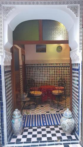 Zona de estar de Riad amal