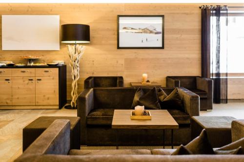 Χώρος καθιστικού στο ArtHotel Anterleghes - Gardenahotels
