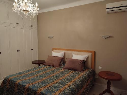 Кровать или кровати в номере Villa Ambre