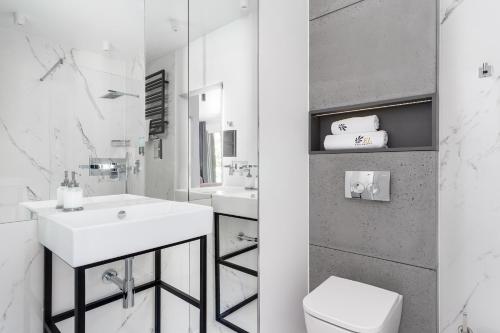 Kúpeľňa v ubytovaní EL Apartments - Castor
