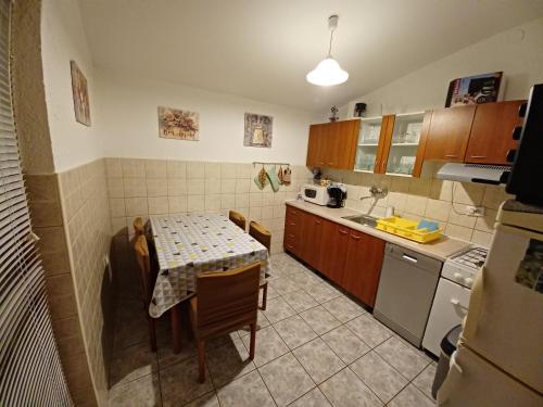 Η κουζίνα ή μικρή κουζίνα στο Apartments Zuanović