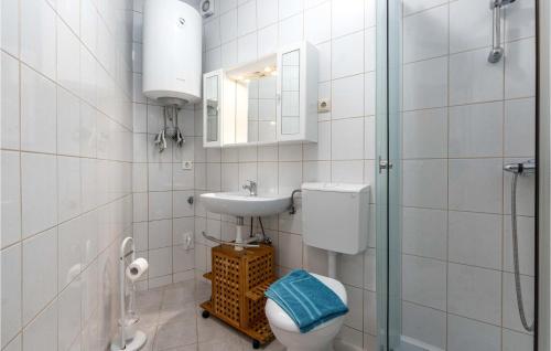 Ένα μπάνιο στο Amazing Apartment In Crikvenica With Kitchenette