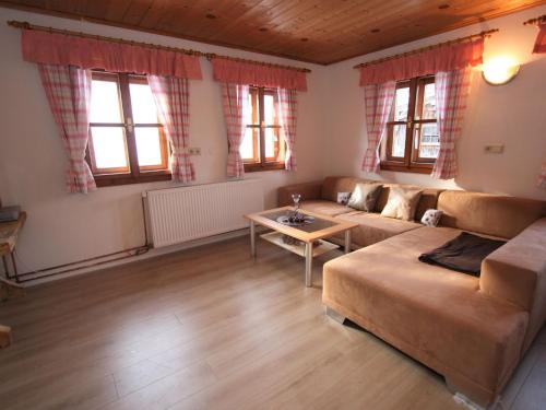 אזור ישיבה ב-Mansion in Eben near Ski Salzburger Sportwelt