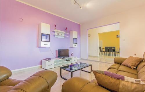 Ruang duduk di Apartment Barban I