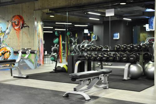 Gimnasio o instalaciones de fitness de The Key Beirut
