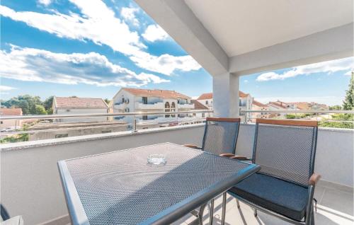 Balkón nebo terasa v ubytování One-Bedroom Apartment In Biograd Na Moru