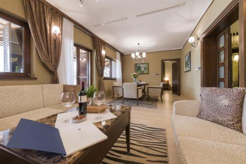 Χώρος καθιστικού στο Brijuni Exclusive Villas