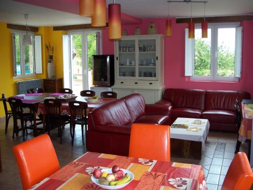 Posezení v ubytování Casa Rural Quopiki