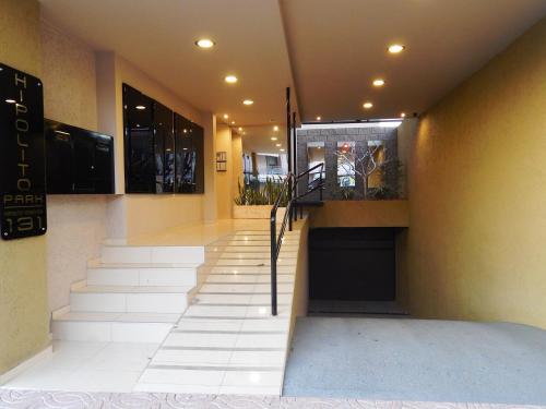 
The lobby or reception area at Departamento Villa Carlos Paz 2 Adultos
