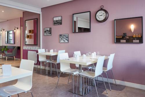 Restoran või mõni muu söögikoht majutusasutuses Aparthotel Adagio Access Bordeaux Rodesse
