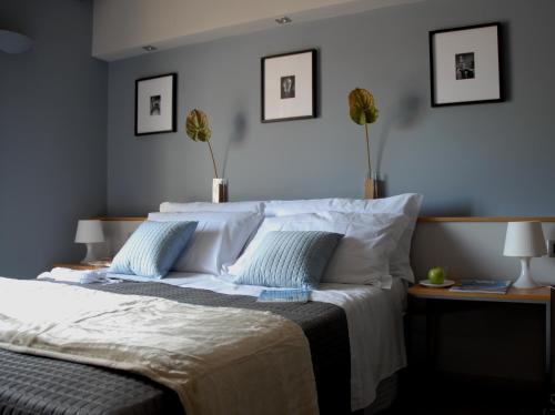 Posteľ alebo postele v izbe v ubytovaní B&B Habita