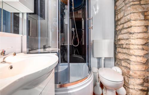 Koupelna v ubytování Stunning Home In Pazin With Wifi
