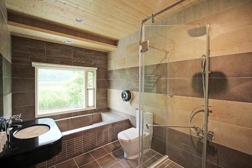 Koupelna v ubytování Cai Feng B&B