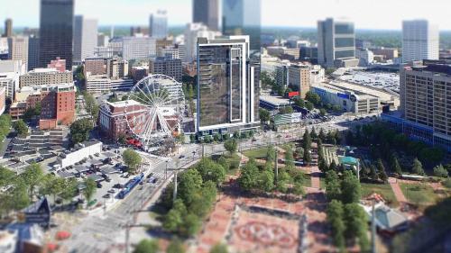 A bird's-eye view of Club Wyndham Atlanta