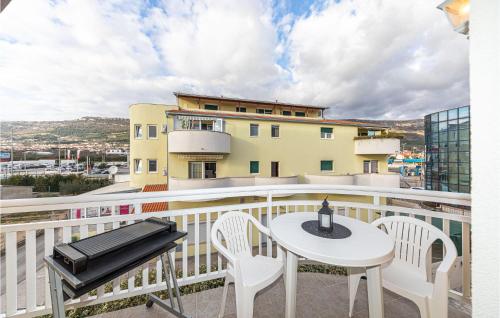 Balkón alebo terasa v ubytovaní Stunning Apartment In Kastel Luksic